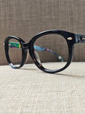 Vera Bradley Women Eyeglasses Frame Dark Brown Tortoise VB CLAUDETTE Eyewear